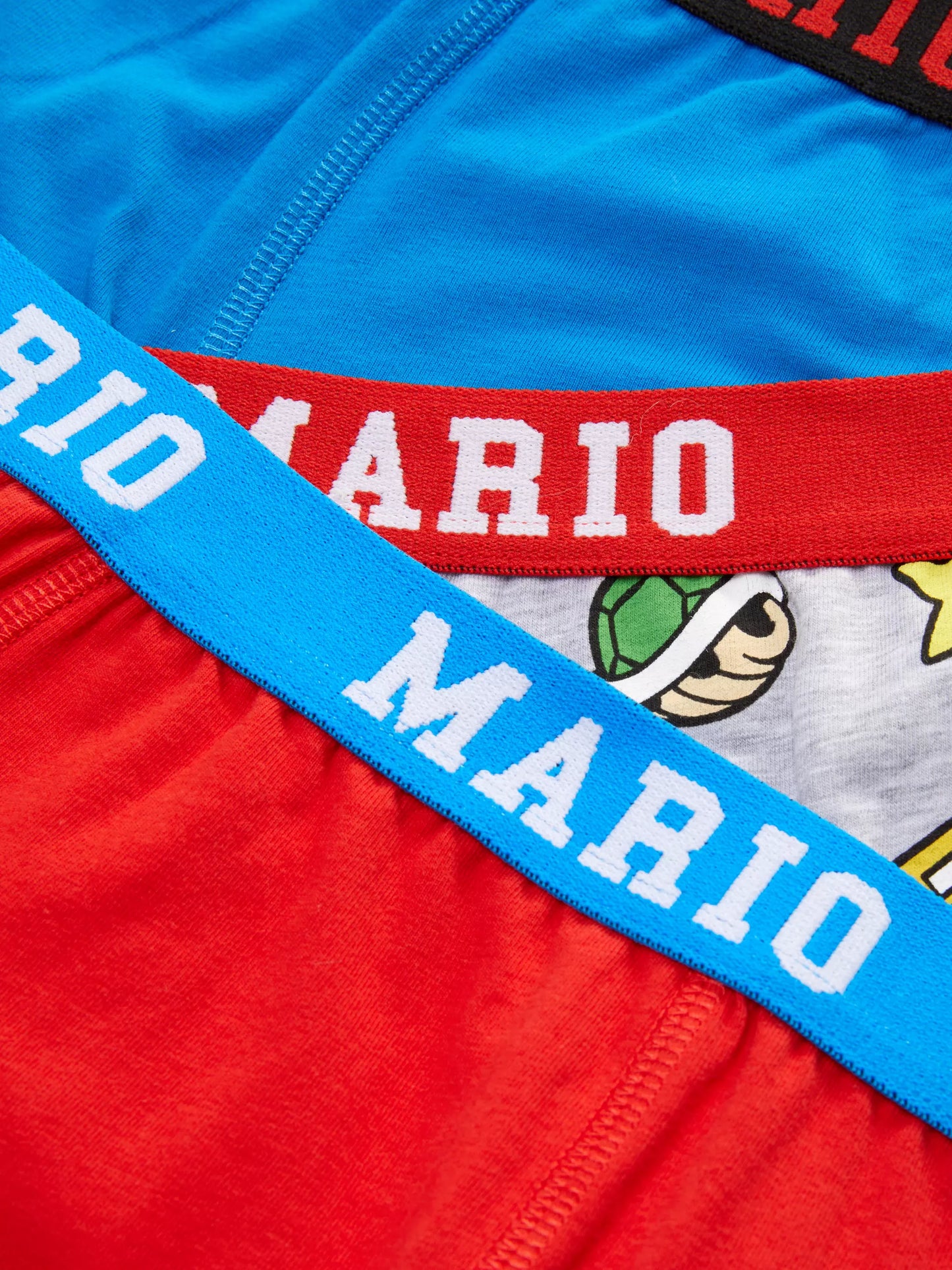 超級瑪利歐兒童三件裝內褲