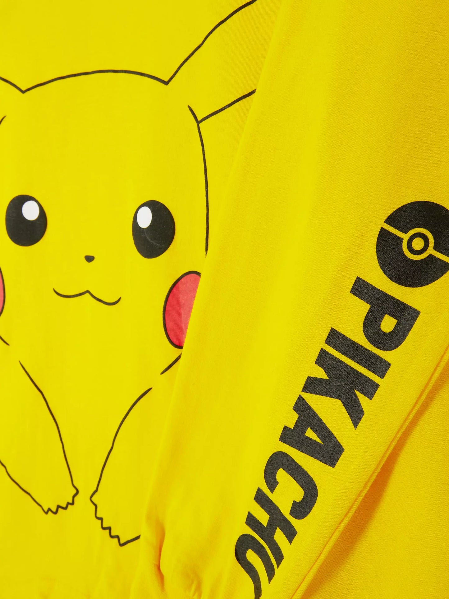 寶可夢皮卡丘長袖睡衣套裝