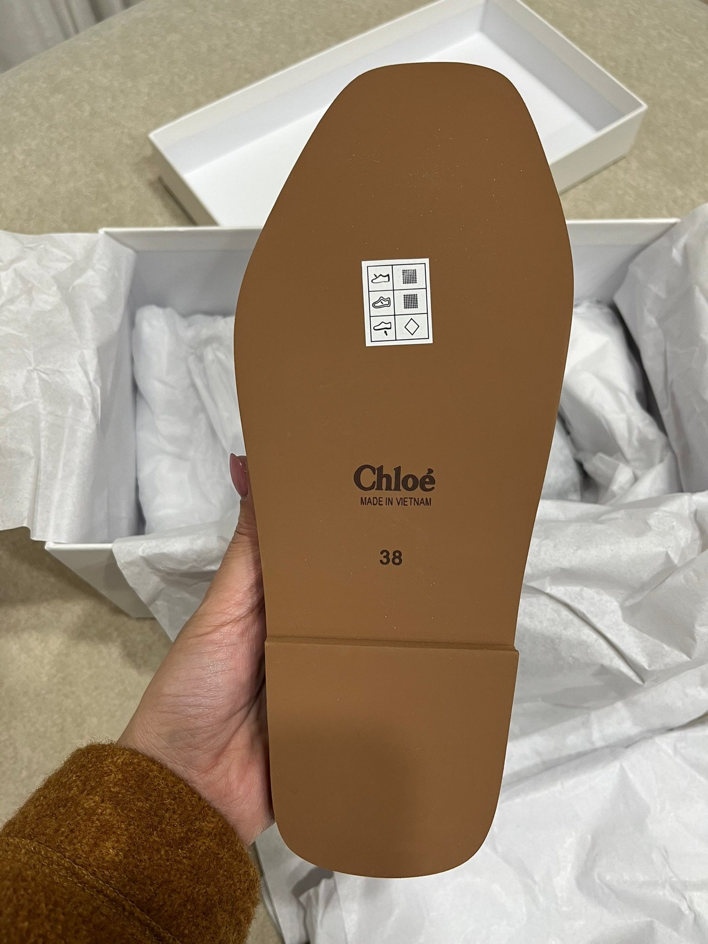 Chloe 黑色拖鞋