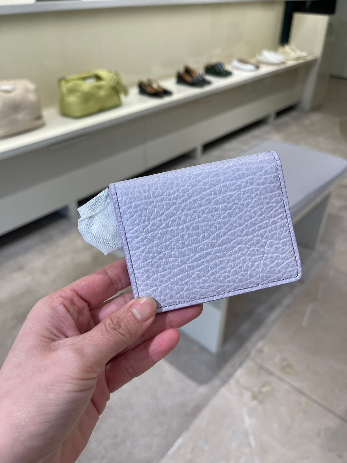 Maison Margiela 四縫線皮質卡夾