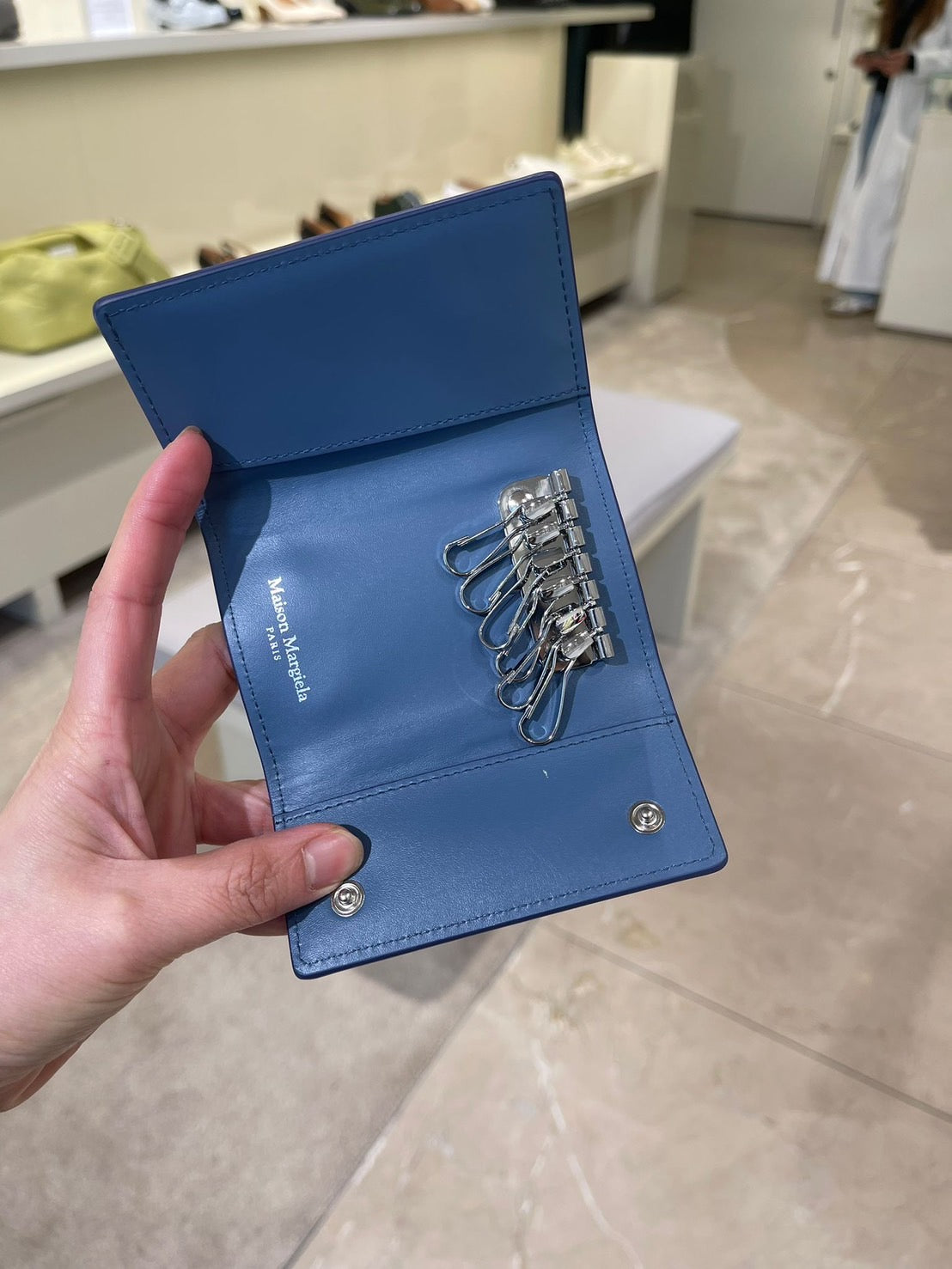 Maison Margiela 四縫線鑰匙圈錢包