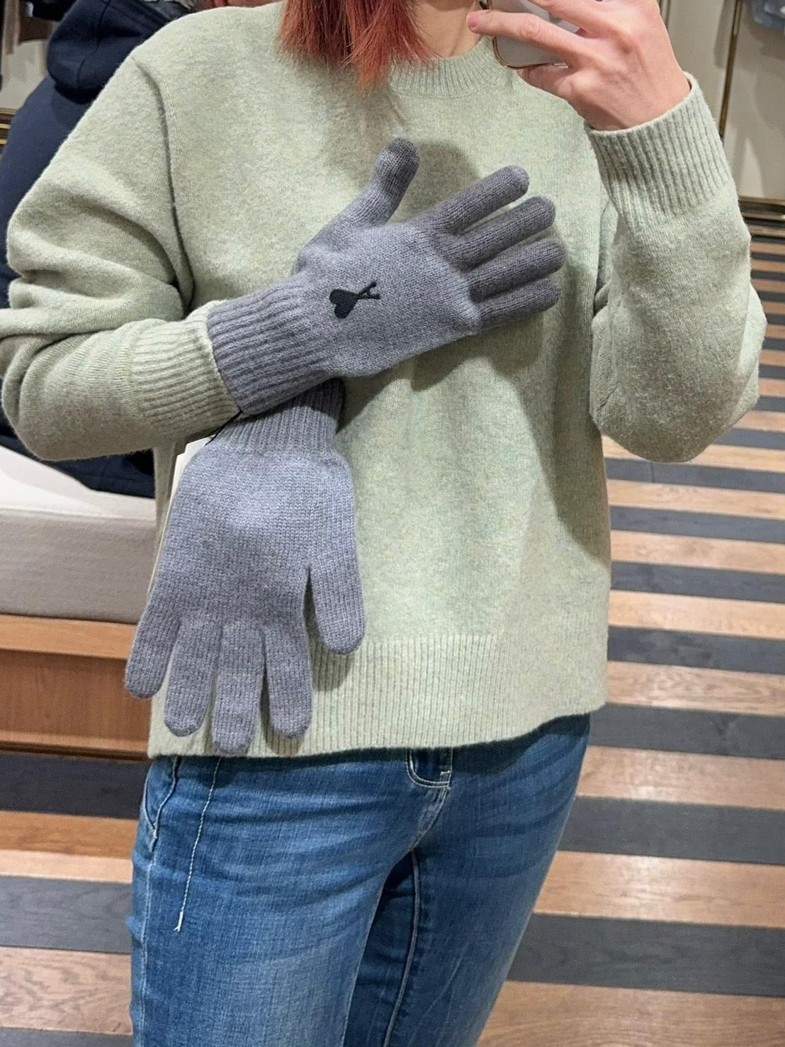 Ami 初剪羊毛手套