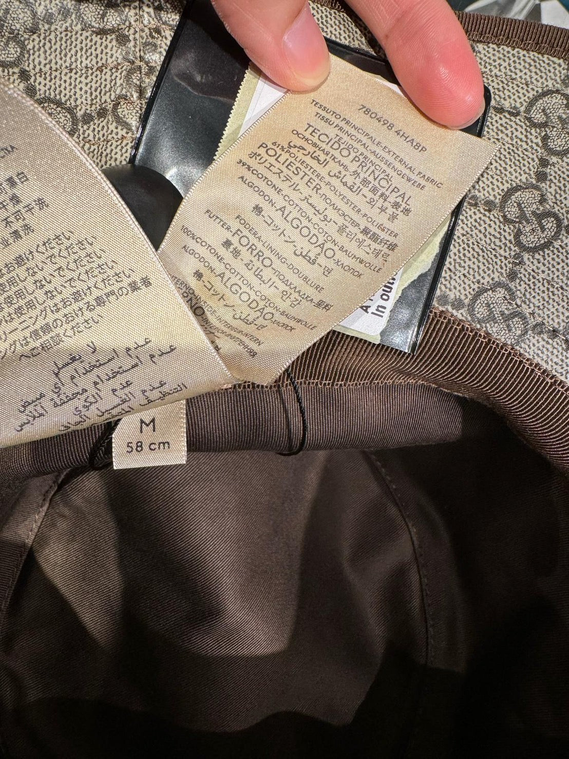 Gucci Gg Monogram Grain 漁夫帽