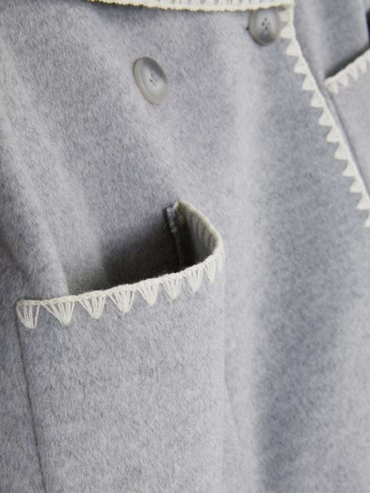 Primark 對比色縫線單排扣夾克