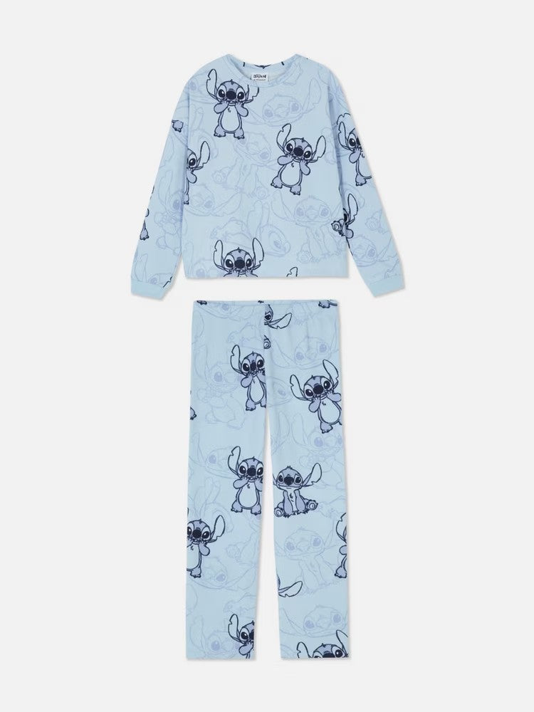 Primark 迪士尼史迪奇華夫格家居服一套組