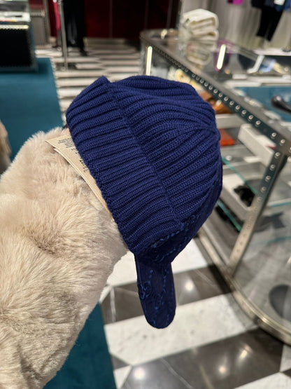 Gucci 刺繡羊毛毛線棒球帽