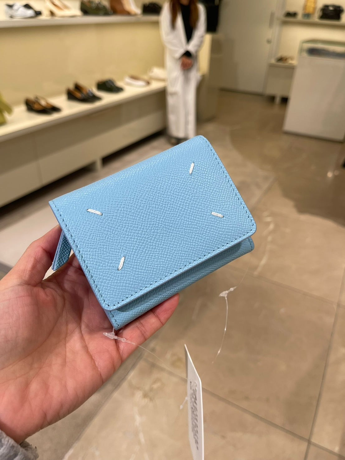 Maison Margiela Four Stitches 三折皮質錢包