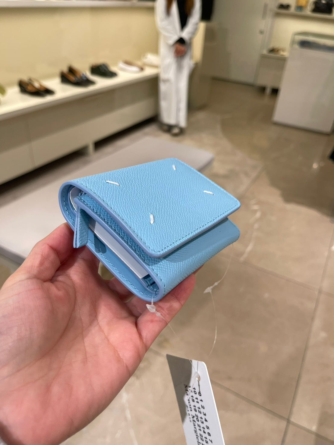 Maison Margiela Four Stitches 三折皮質錢包