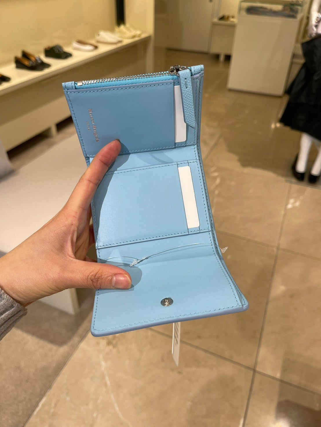 Maison Margiela Four Stitches 三折皮質錢包