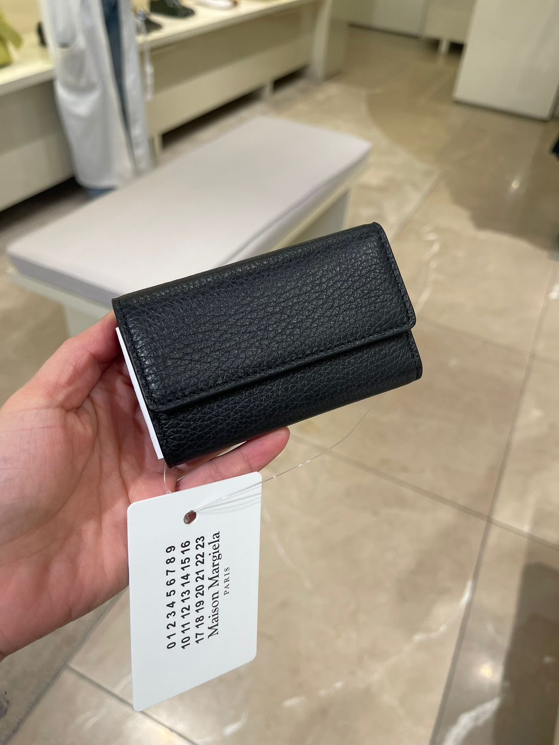 Maison Margiela 四縫線鑰匙圈錢包