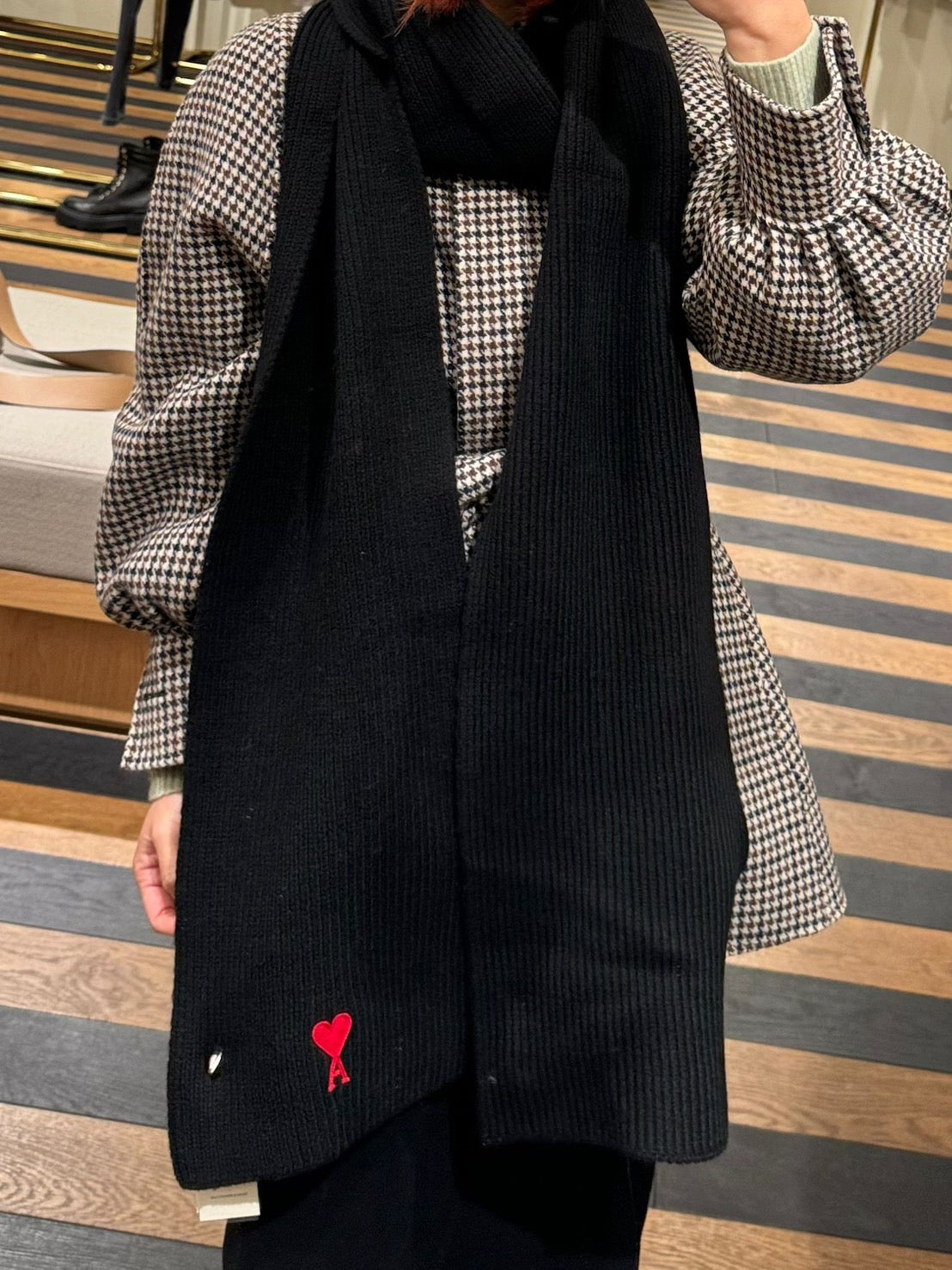 Ami 學院風圍巾